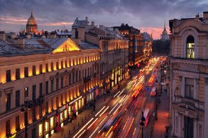 Chiêm ngưỡng đại lộ Nevsky Prospekt tuyệt đẹp ở Xanh Petecbua